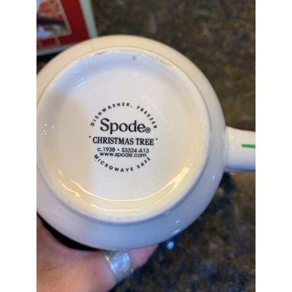Spode “The Story of Spode Christmas Tree” Coffee Tea Mug - NIB - Picture 5 of 7